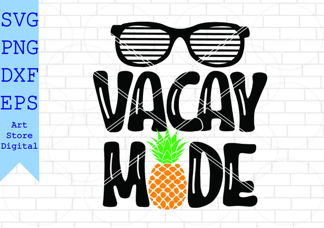Vacay Mode (3) Svg, Summer Svg, Beach Svg SVG Artstoredigital 