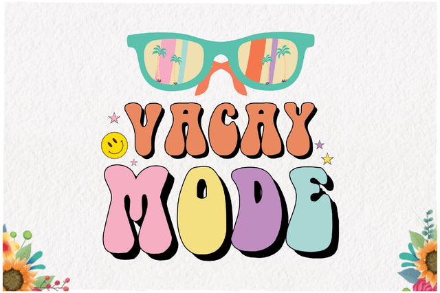 Vacay Mode Retro Summer Sublimation Sublimation Jagonath Roy 