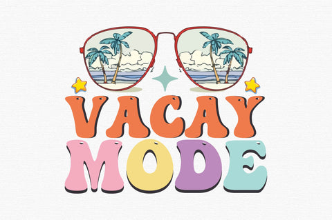 Vacay Mode Retro Summer Sublimation SVG designartist 