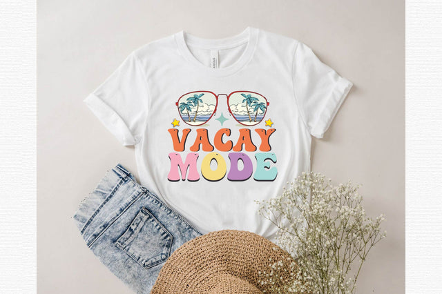 Vacay Mode Retro Summer Sublimation SVG designartist 