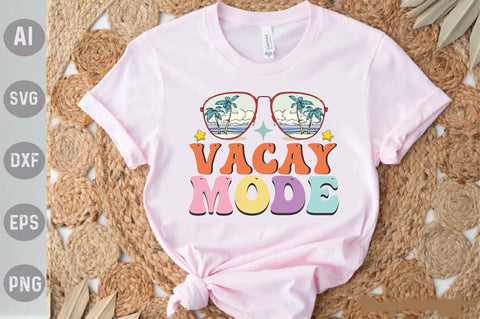 Vacay Mode Retro Summer Sublimation SVG designartist 