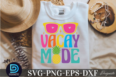 Vacay mode, Retro Summer SVG SVG DESIGNISTIC 