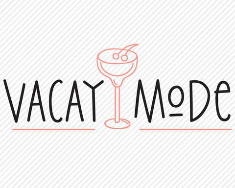 Vacay Mode | Summer SVG SVG Texas Southern Cuts 