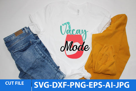 Vacay Mode SVG Design SVG BlackCatsMedia 
