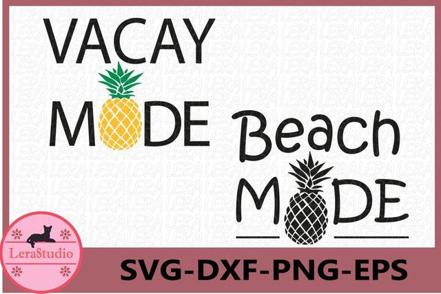 Vacay Mode Svg SVG Lerastudio 