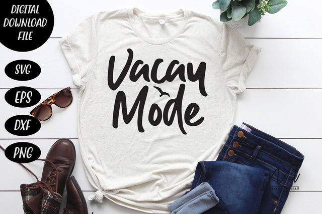 vacay mode svg, vacay mode t shirt, family vacation svg, summer t shirt svg SVG Isabella Machell 