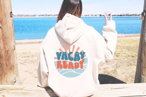 Vacay Ready svg, Summer SVG Files for Cricut, Beach svg, Travel svg, Vacation svg SVG Designing Digitals 