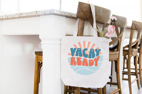 Vacay Ready svg, Summer SVG Files for Cricut, Beach svg, Travel svg, Vacation svg SVG Designing Digitals 