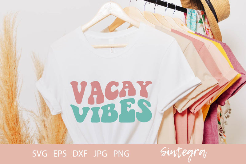 Vacay Vibes SVG Cut File Free For Commercial Use SVG Sintegra 