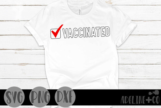 Vaccinated check, SVG SVG Adeline&co 