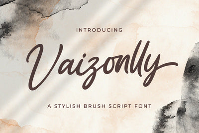 Vaizonlly - Bold Script Font Font StringLabs 