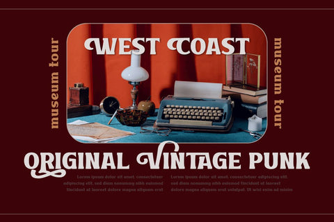 VAKOZI | Serif Classic Modernism Font twinletter 