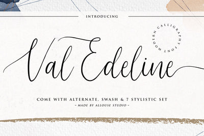 Val Edeline Font Allouse.Studio 