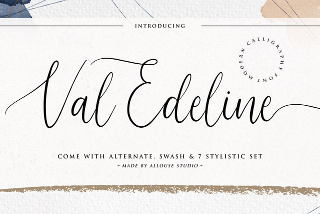 Val Edeline Font Allouse.Studio 