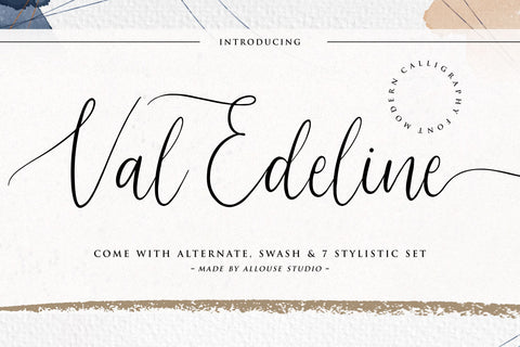Val Edeline Font Allouse.Studio 