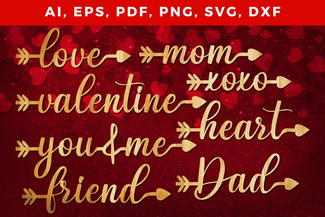 valentine arrow cut file SVG bundle SVG MD JOYNAL ABDIN 
