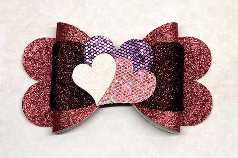 Valentine bows bundle SVG ArtiCuties 
