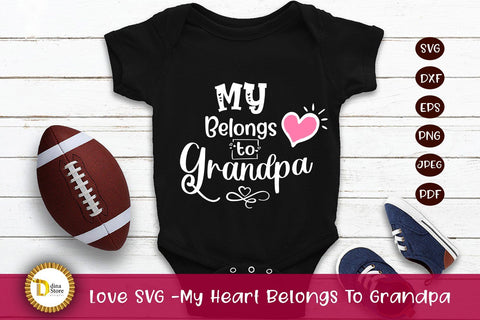 Valentine Bundle My Heart Belongs to SVG Dina.store4art 
