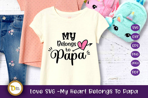 Valentine Bundle My Heart Belongs to SVG Dina.store4art 