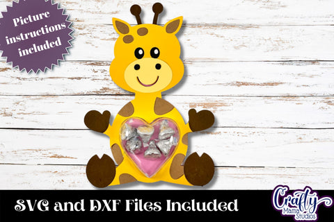 Valentine Candy Dome Holder, Animal Candy Ornament Bundle 2 SVG Crafty Mama Studios 