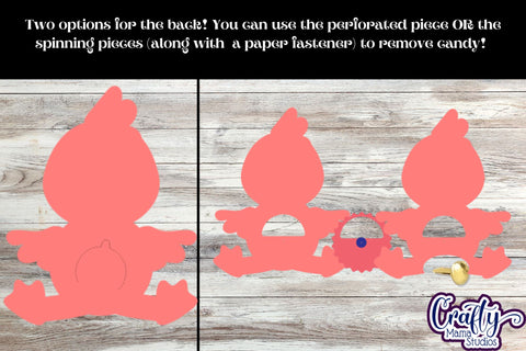 Valentine Candy Dome Holder, Animal Candy Ornament Bundle 3 SVG Crafty Mama Studios 