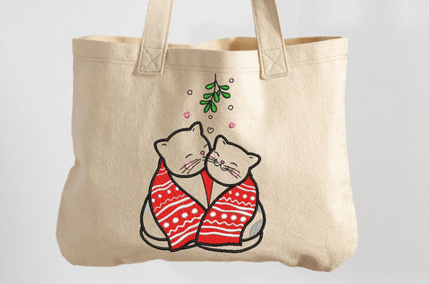 Valentine Cats Machine Embroidery Design Embroidery/Applique DESIGNS Canada Embroidery 