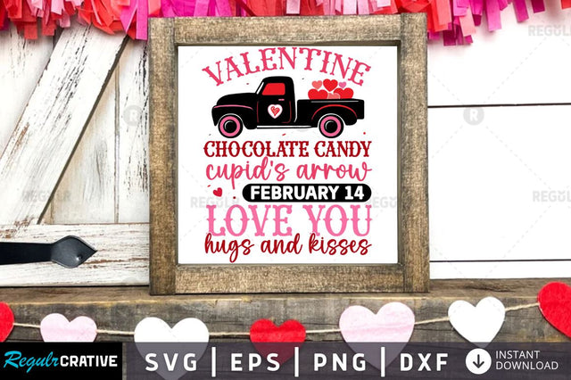 Valentine chocolate SVG SVG Regulrcrative 