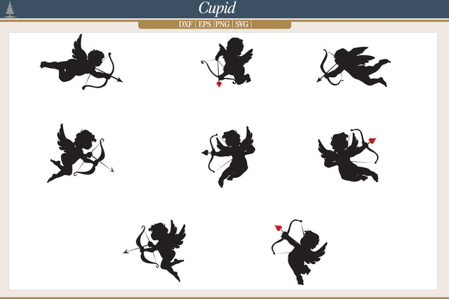 Valentine Cupid SVG AfterTenDesign 