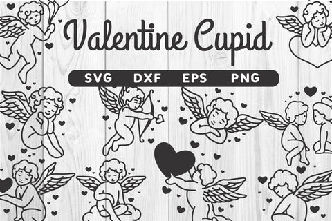 Valentine Cupid SVG dadan_pm 