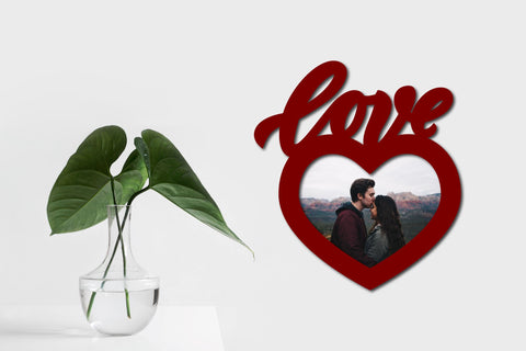 Valentine cut file. Love Frame,Kychain, earrings, topper SVG Angelina Semenova 