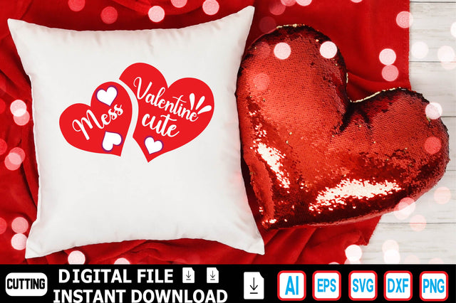 Valentine Cute Mess SVG Craftlabsvg24 
