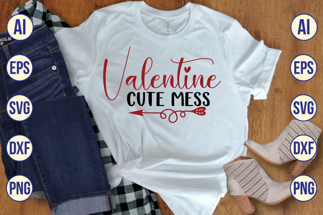 Valentine Cute Mess svg SVG shah alam 