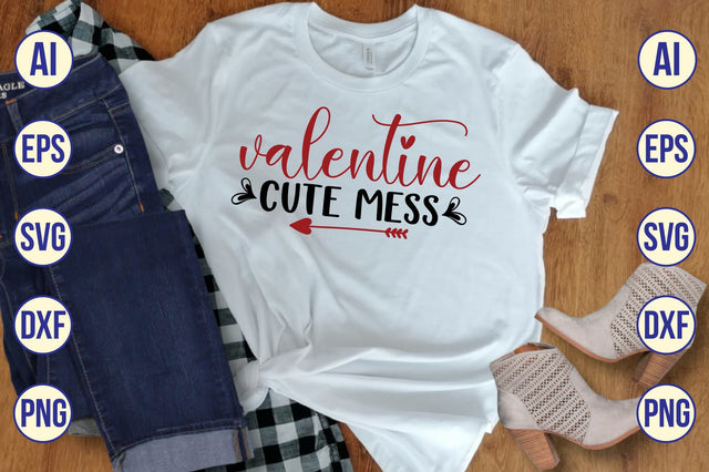 Valentine Cute Mess svg SVG shah alam 