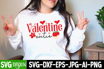 Valentine Cutie 2 SVG Cut File SVG BlackCatsMedia 