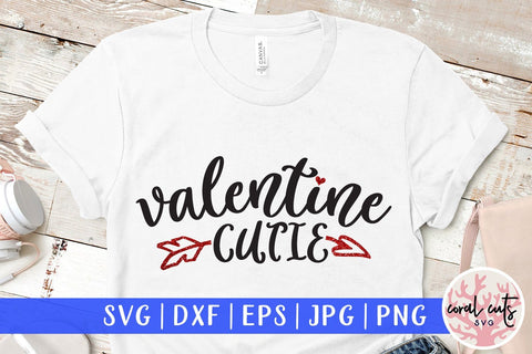 Valentine Cutie – Love And Valentine SVG EPS DXF PNG SVG CoralCutsSVG 
