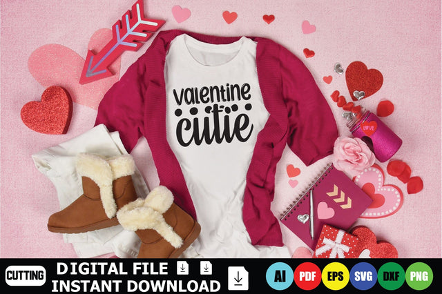 Valentine Cutie SVG Shahin alam 