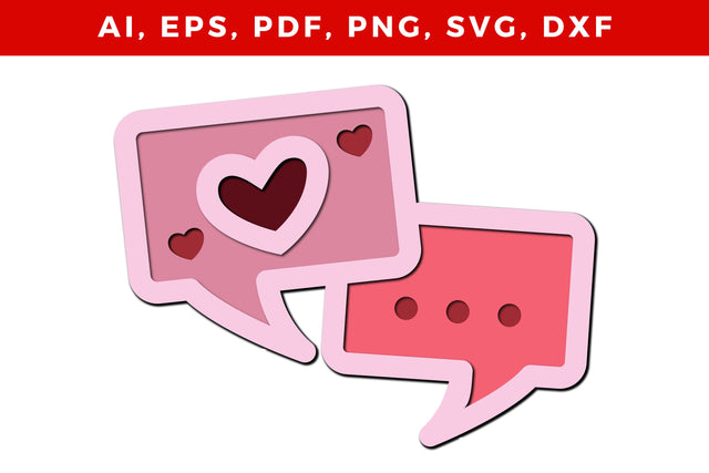 Valentine Day letter envelope layer svg SVG MD JOYNAL ABDIN 