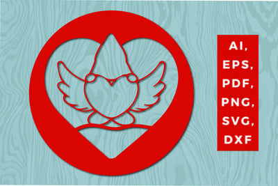 Valentine decor laser/paper cut SVG/dxf SVG MD JOYNAL ABDIN 