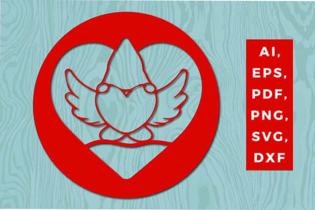 Valentine decor laser/paper cut SVG/dxf SVG MD JOYNAL ABDIN 