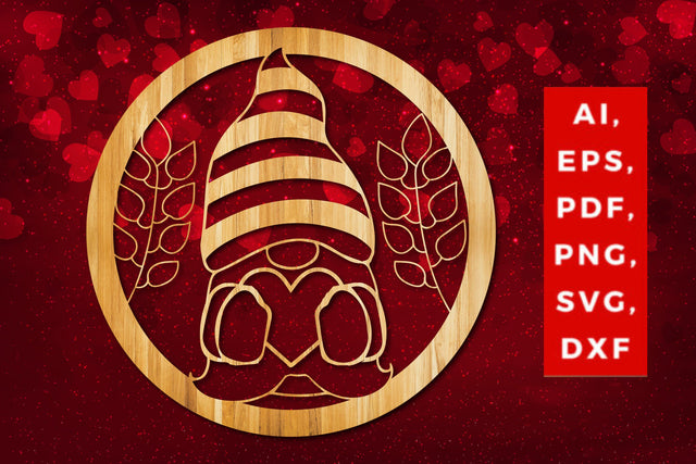 Valentine decor laser/paper cut SVG/dxf SVG MD JOYNAL ABDIN 