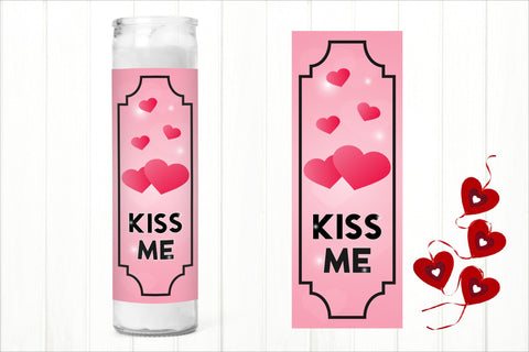 Valentine Dollar Tree Candle PNG. Dollar Tree Candle Wrap Sublimation Olga Terlyanskaya 