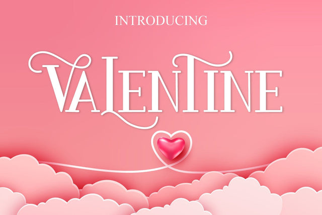 Valentine Font Font Fox7 By Rattana 