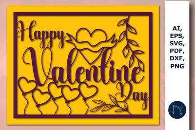 Valentine Gift card SVG cut file Bundle SVG MD JOYNAL ABDIN 
