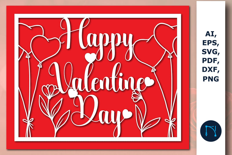 Valentine Gift card SVG cut file Bundle SVG MD JOYNAL ABDIN 