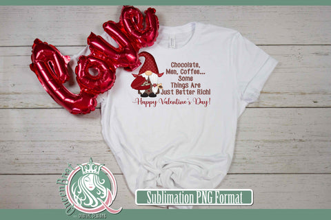 Valentine Glitter Gnome 4 Sublimation Sublimation QueenBrat Digital Designs 