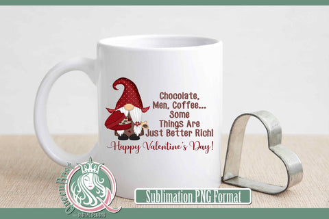 Valentine Glitter Gnome 4 Sublimation Sublimation QueenBrat Digital Designs 