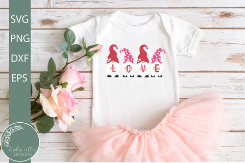 Valentine Gnome Bundle-Gnome SVG-Valentine's Day SVG SVG Linden Valley Designs 