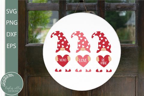 Valentine Gnome Bundle-Gnome SVG-Valentine's Day SVG SVG Linden Valley Designs 