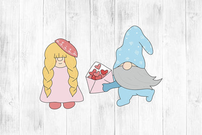 Valentine Gnome Clipart SVG Gnomes Love SVG dapiyupi store 