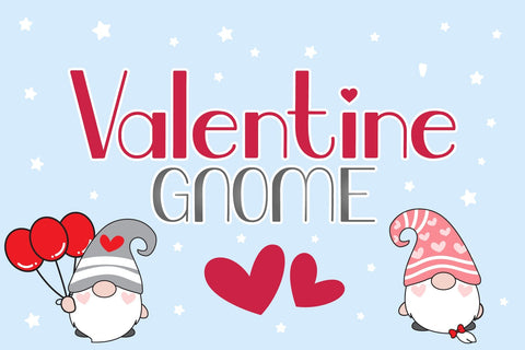 Valentine Gnome Font Font Fox7 By Rattana 